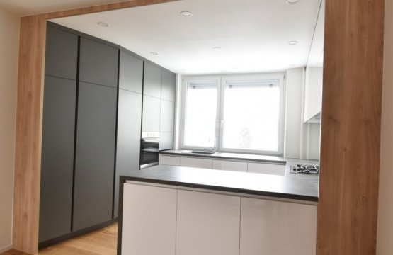 Minimalistický interiér bytu v Brně