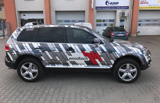 Polep našeho firemního vozu
